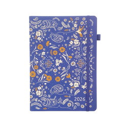 EPOPEE Agenda civil  semainier horizontal + notes  Félicité A5 15x21cm Modèles aléatoires