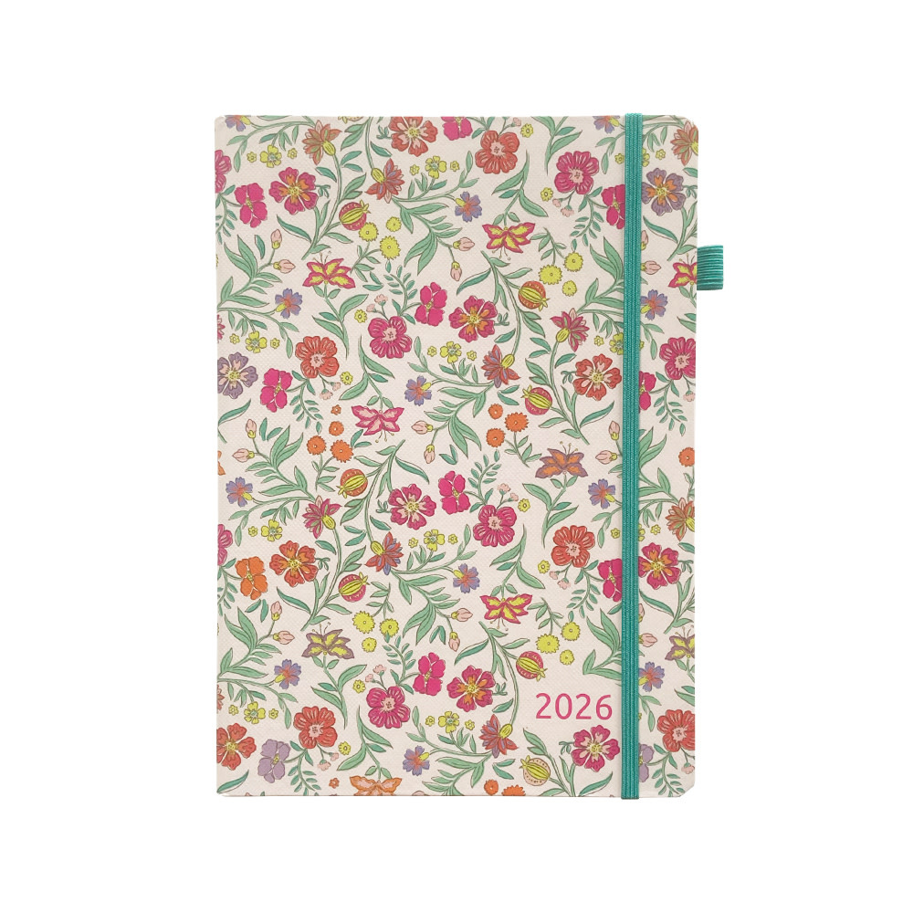EPOPEE Agenda civil  semainier horizontal + notes  Félicité A5 15x21cm Modèles aléatoires