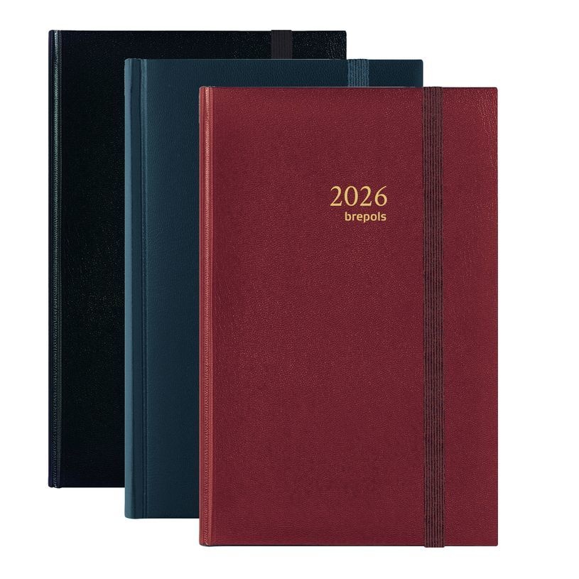 BREPOLS Agenda Chantier 1jour LIMA couleurs aléatoires