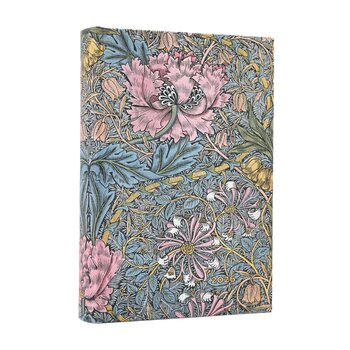 PAPERBLANKS Agenda 1 jour/page - 2026 12-Mois Morris Pink Honeysuckle Mini