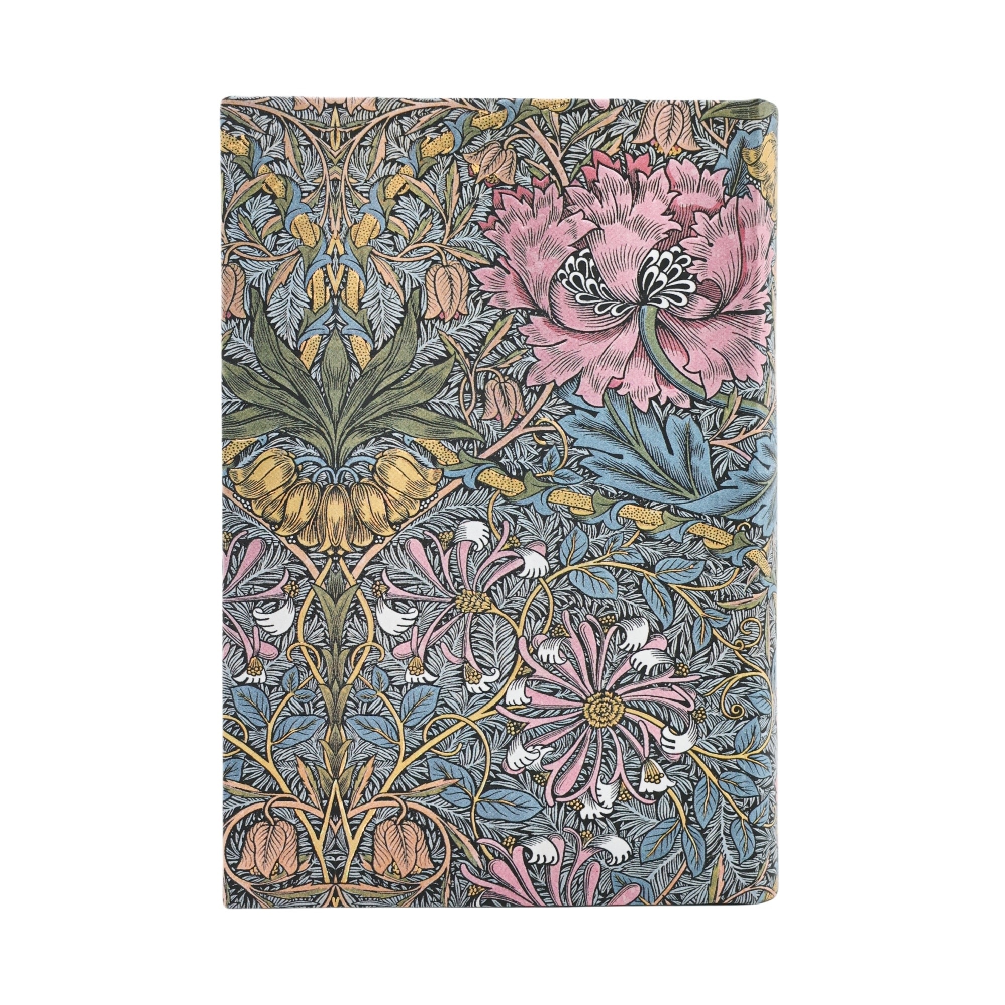 PAPERBLANKS Agenda 1 jour/page - 2026 12-Mois Morris Pink Honeysuckle Mini