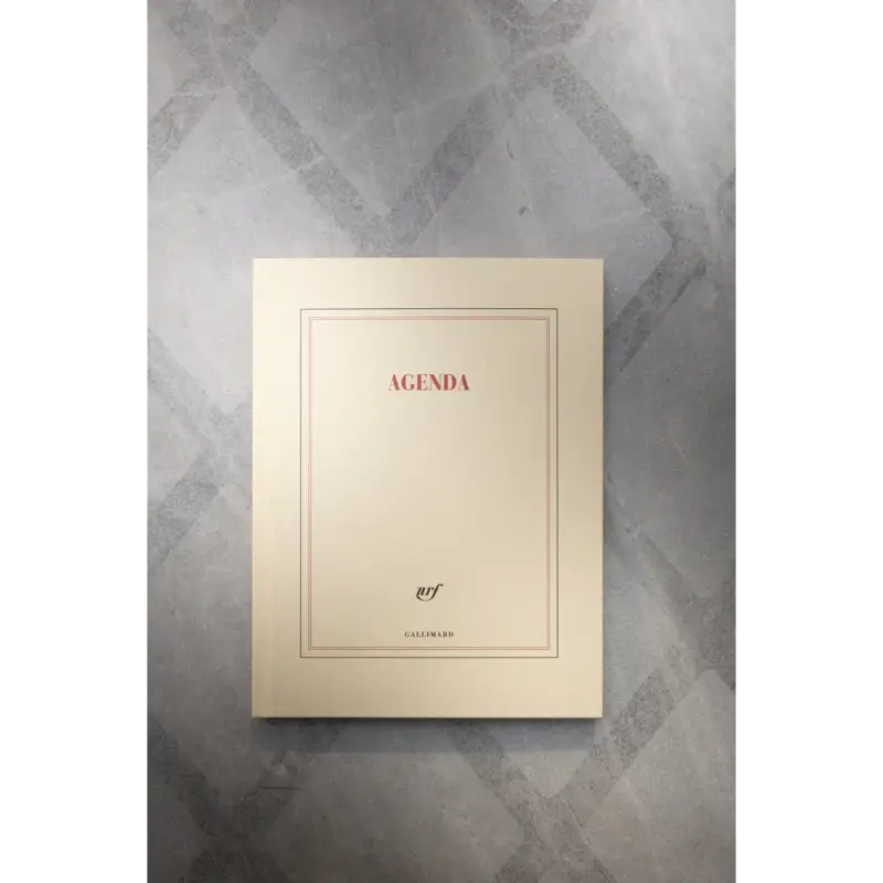 GALLIMARD Agenda Litteraire Grand Format Janv/Déc 2026