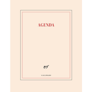GALLIMARD Agenda Litteraire Grand Format Janv/Déc 2026