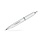 PILOT Capless Finitions Rhodiées - Graphite Blanc - Plume Moyenne - En Coffret