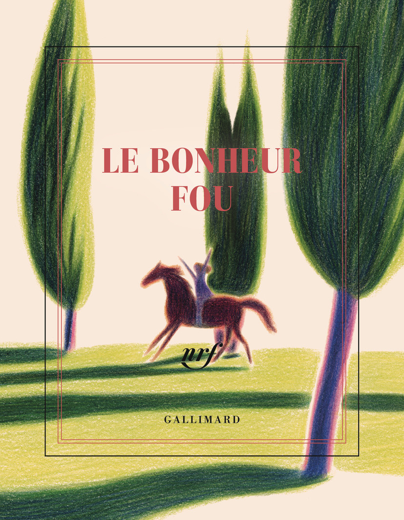 GALLIMARD Carnet Carré Illustré Le Bonheur Fou