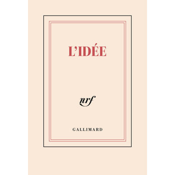GALLIMARD Carnet Poche L'Idée