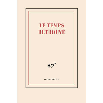 GALLIMARD Bloc Reporter Le Temps Retrouvé