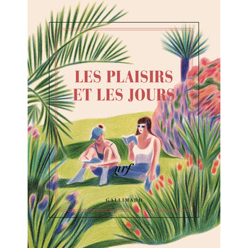 GALLIMARD Carnet Carré Illustré Les Plaisirs Et Les Jours