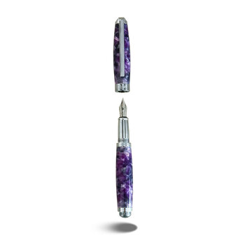 RECIFE Stylo Plume F Umbra Soyouz Violet La Seine A St Cloud