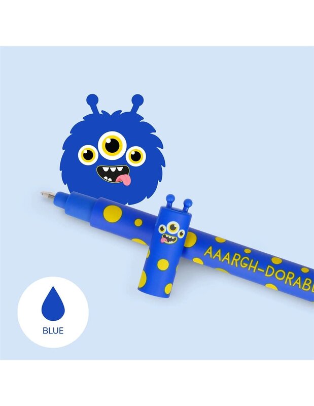 LEGAMI  Stylo À Encre Gel Effaçable - Erasable Pen - Monster