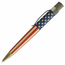 RETRO 51 Tornado Stylo Roller Vintage Metalsmith Tribute 250 Flag
