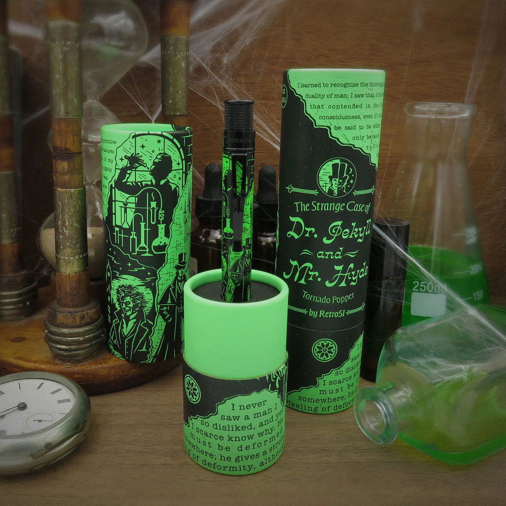 RETRO 51 Tornado Stylo Roller Popper Dr. Jekyll & Mr. Hyde serie limitée