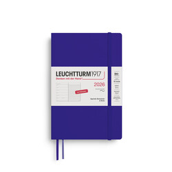 LEUCHTTURM 1917 Agenda Semainier & Carnet de notes Paperback (B6+) 2026 Ink Couverture souple Français