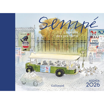 GALLIMARD Agenda 2026 Sempé