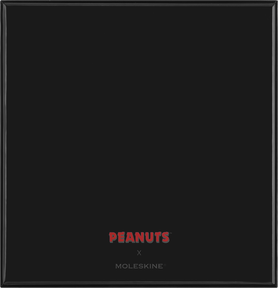 MOLESKINE Coffret Collector Peanuts -  Carnet Snoopy + 4 Crayons