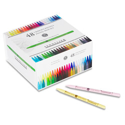 SENNELIER Boite 48 Crayons Pastels Couleurs assorties