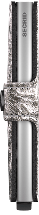 SECRID Miniwallet Crunch Silver