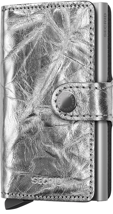 SECRID Miniwallet Crunch Silver
