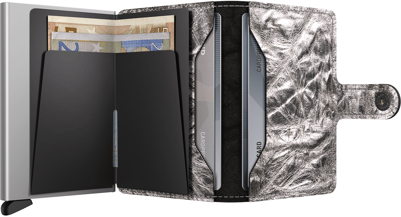 SECRID Miniwallet Crunch Silver