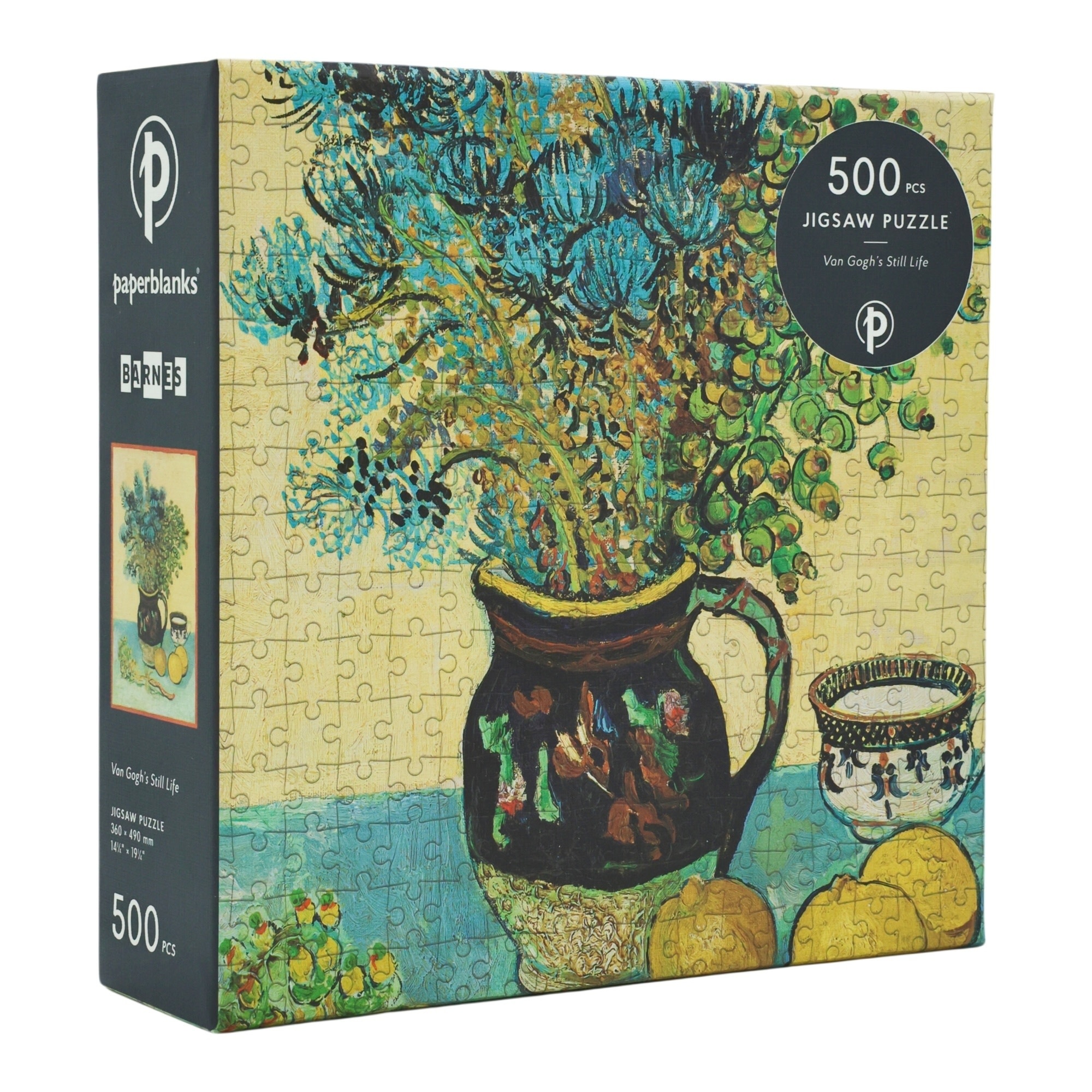 PAPERBLANKS Puzzles 500 pièces Nature Morte de Van Gogh