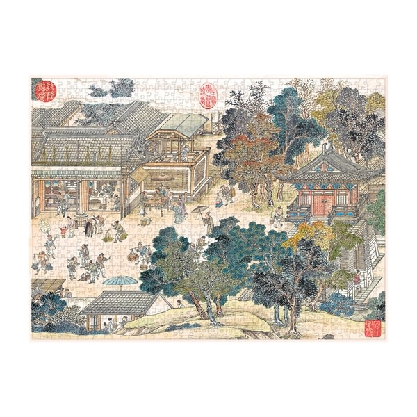 PAPERBLANKS Puzzles 1000 pièces L’Âge d’Or de la Prospérité