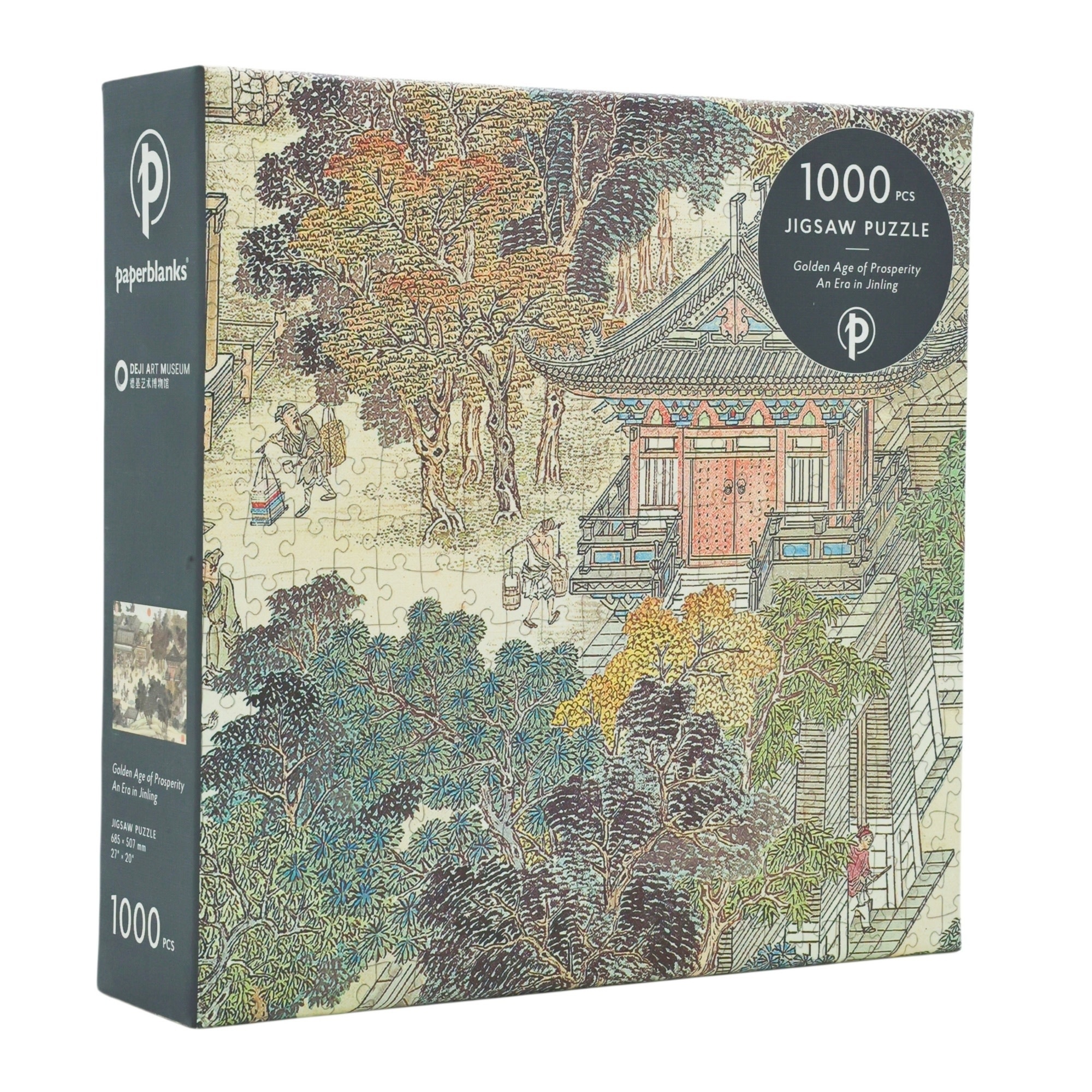 PAPERBLANKS Puzzles 1000 pièces L’Âge d’Or de la Prospérité