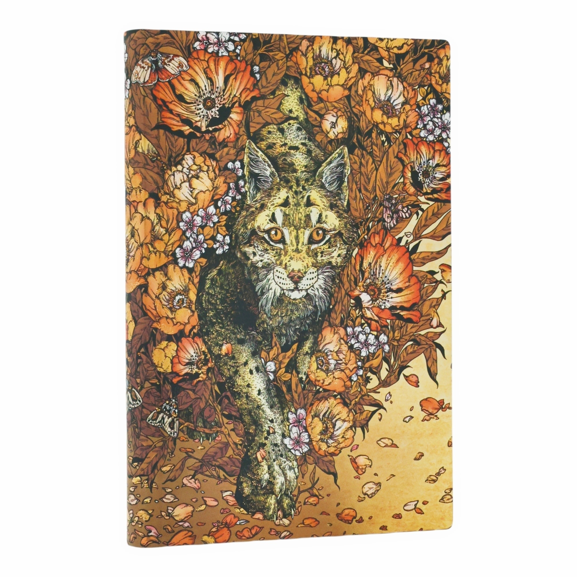 PAPERBLANKS Carnets Flexis à couverture souple L’Ascension du Lynx Mini Ligné