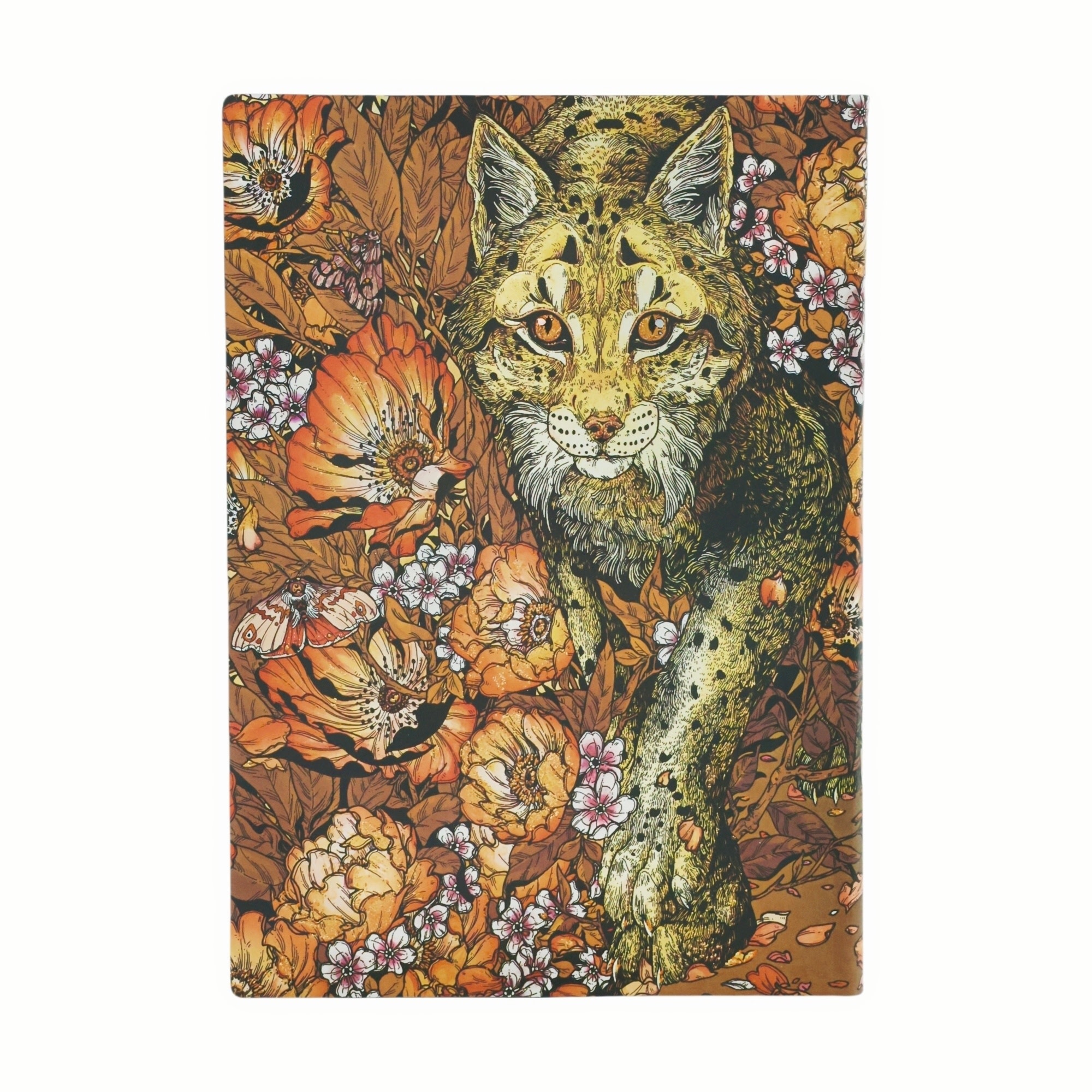 PAPERBLANKS Carnets Flexis à couverture souple L’Ascension du Lynx Midi Ligné