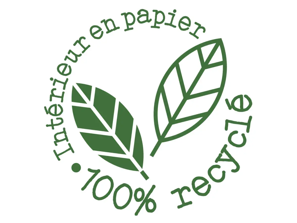 EXACOMPTA Agenda de bureau Eurotime 22W spiralé Chemin des Marettes recyclé 18,5 x 22,5 cm Semainier bleu