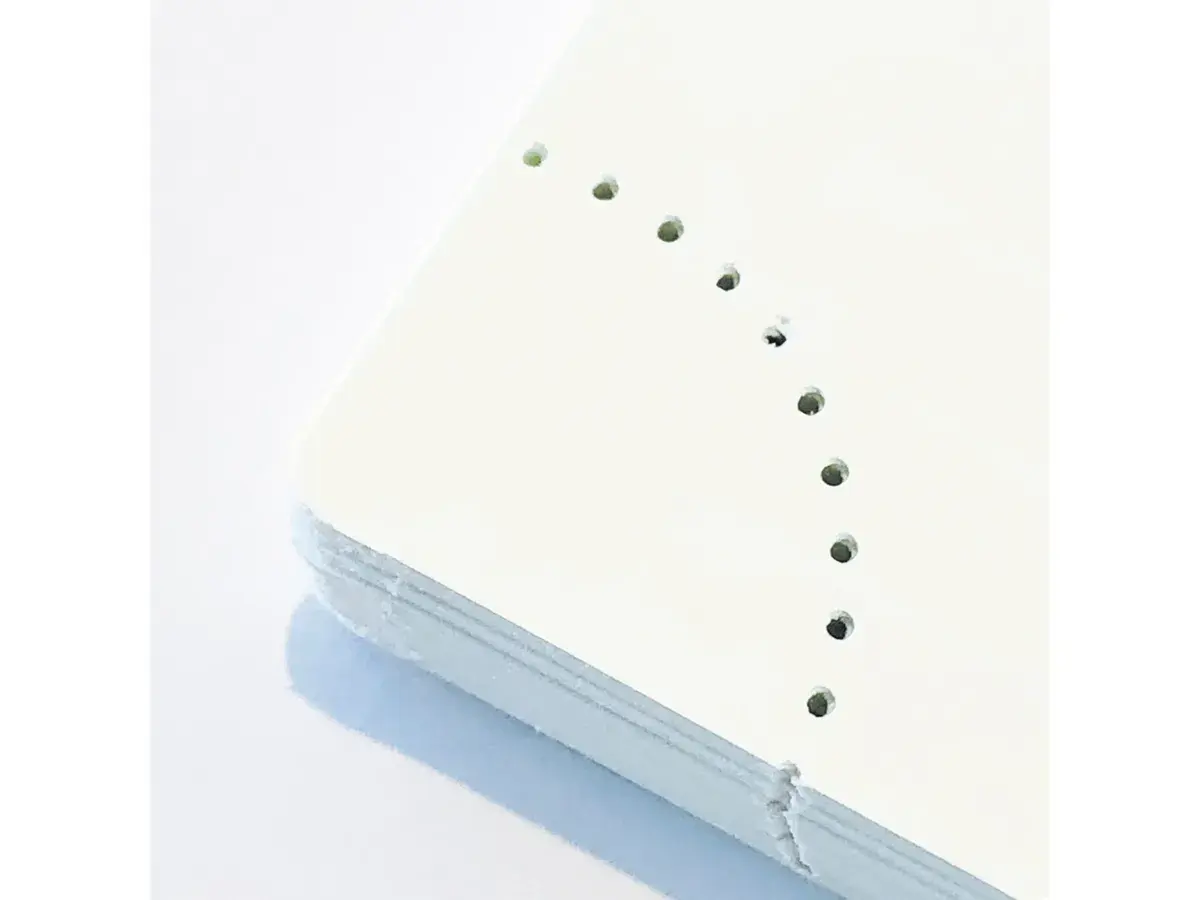 EXACOMPTA Agenda de poche Eurotime 16W spiralé Chemin des Marettes recyclé 9x16 cm Semainier - Décor fond bleu