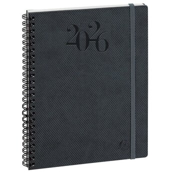 EXACOMPTA Agenda de bureau Visuel W spiralé Swan 15 x 21 cm Semanier - Couleurs aléatoires