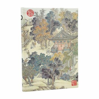 PAPERBLANKS Carnets à couverture rigide L’Âge d’Or de la Prospérité Midi Ligné