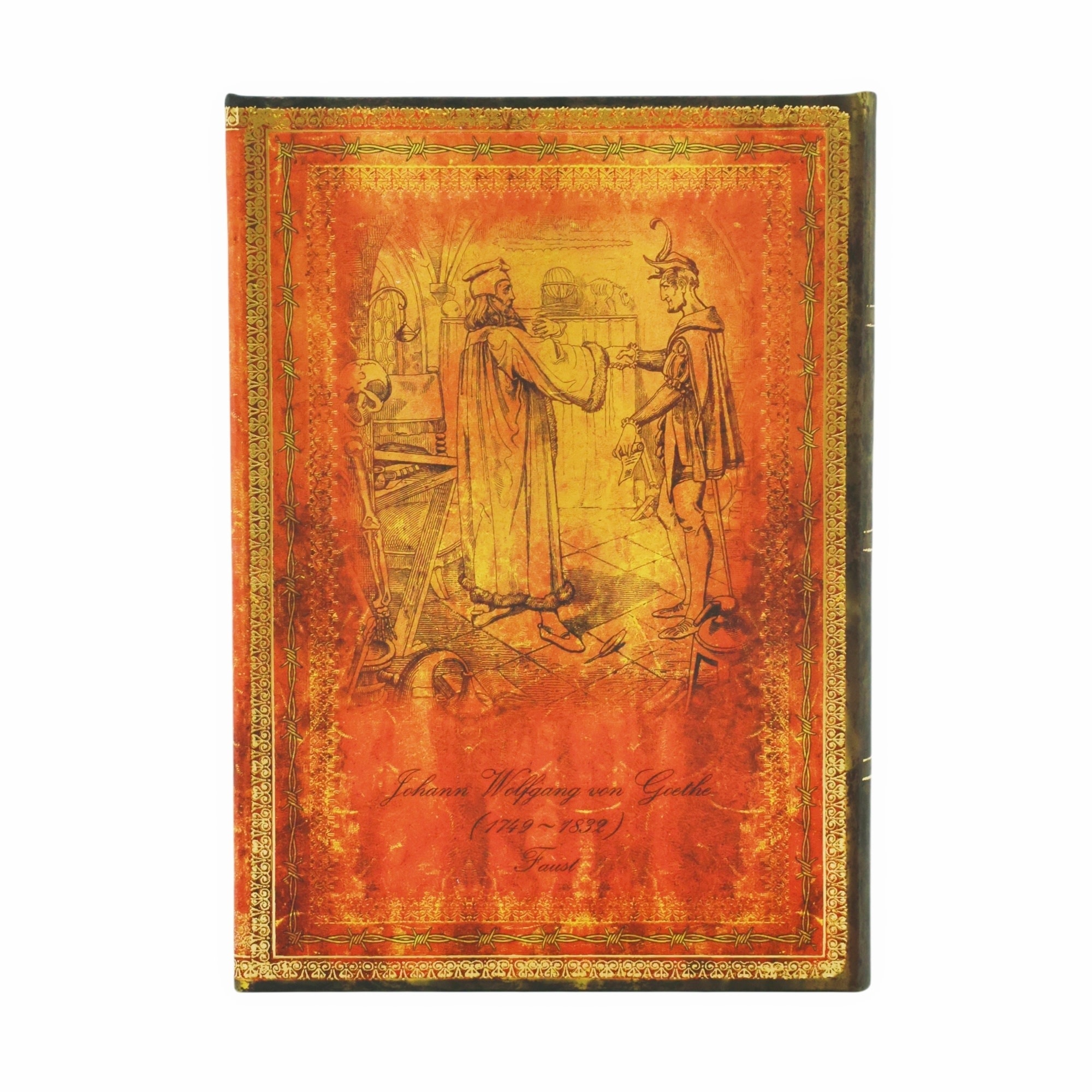 PAPERBLANKS Carnets à couverture rigide Goethe, Faust Midi Non Ligné