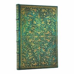 PAPERBLANKS Carnets à couverture rigide Fleur d’Émeraude Mini Ligné