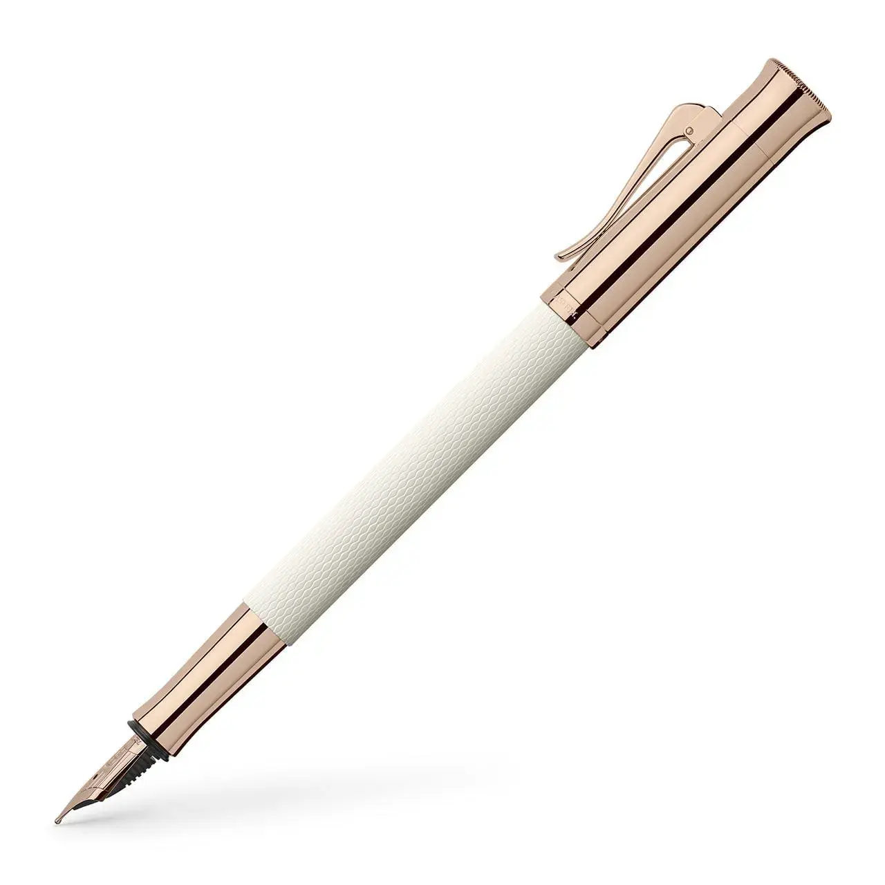 FABER CASTELL Stylo-plume Guilloche Champagne Blush M