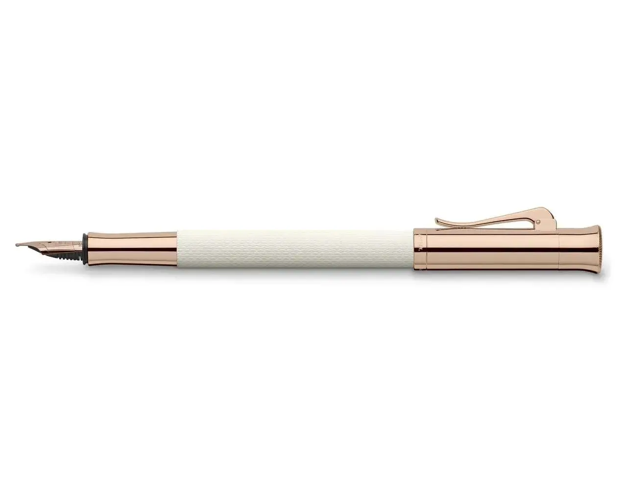 FABER CASTELL Stylo-plume Guilloche Champagne Blush M