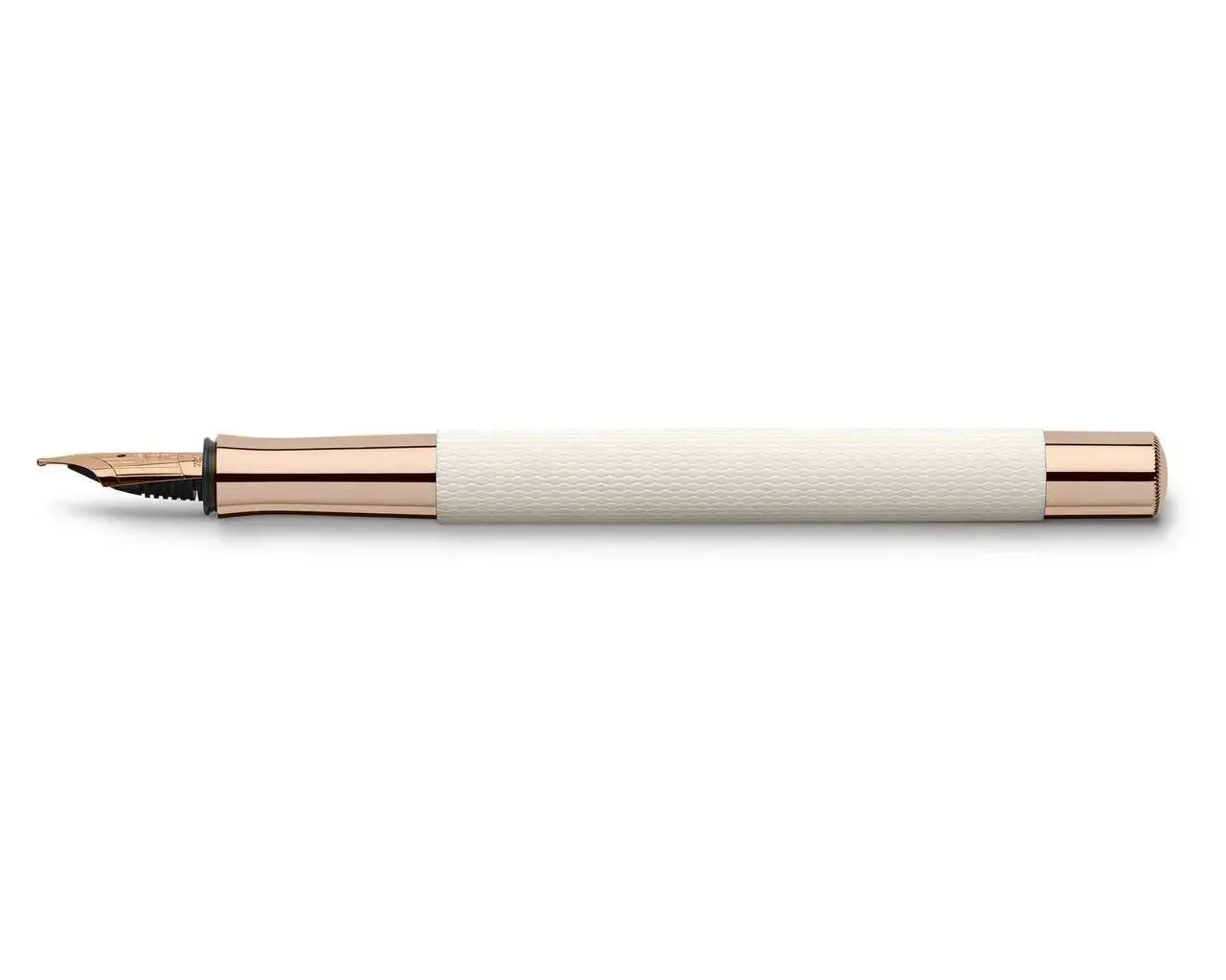 FABER CASTELL Stylo-plume Guilloche Champagne Blush M