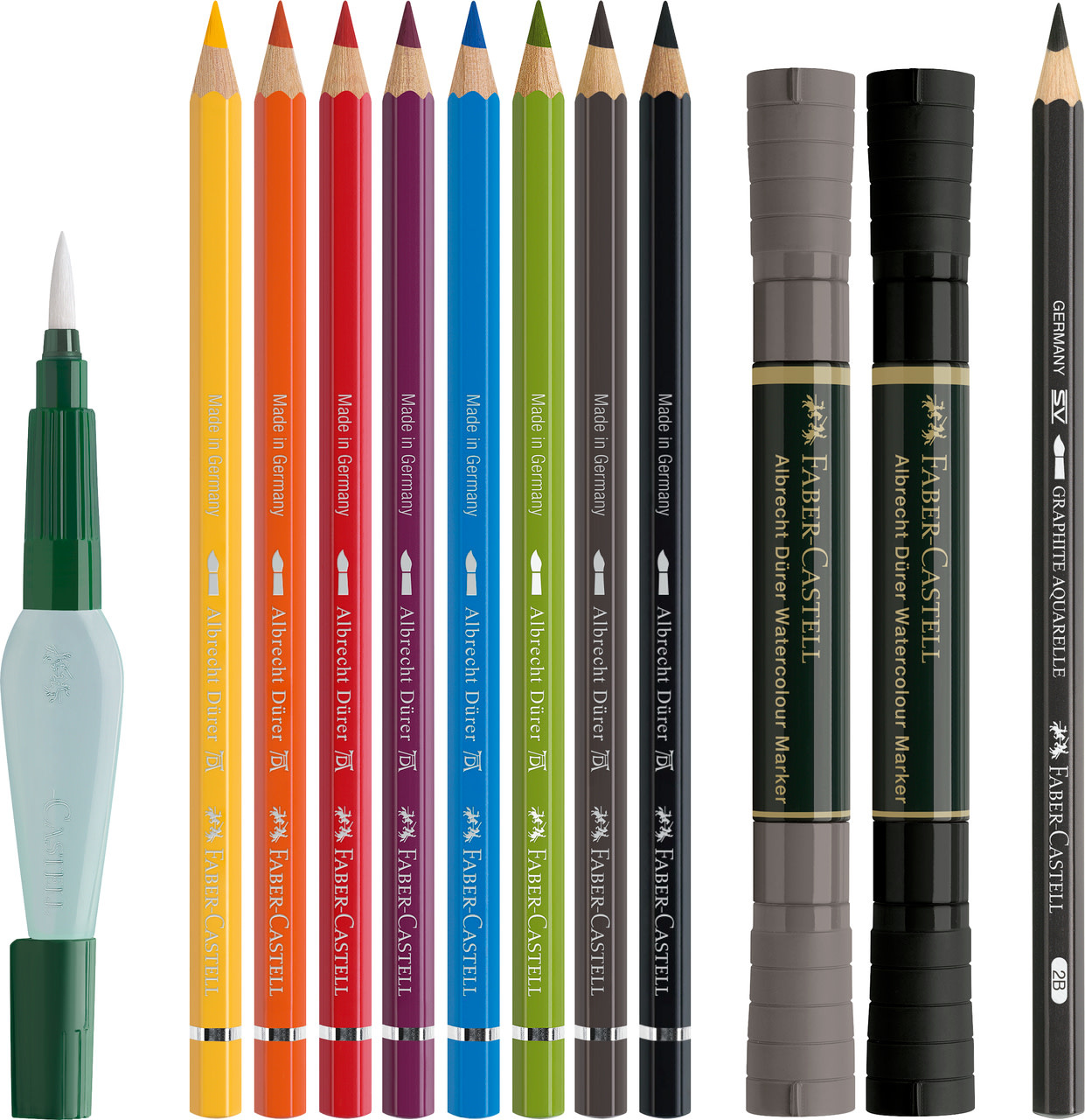 FABER CASTELL Set découverte A. Dürer aquarelle, 12 pieces