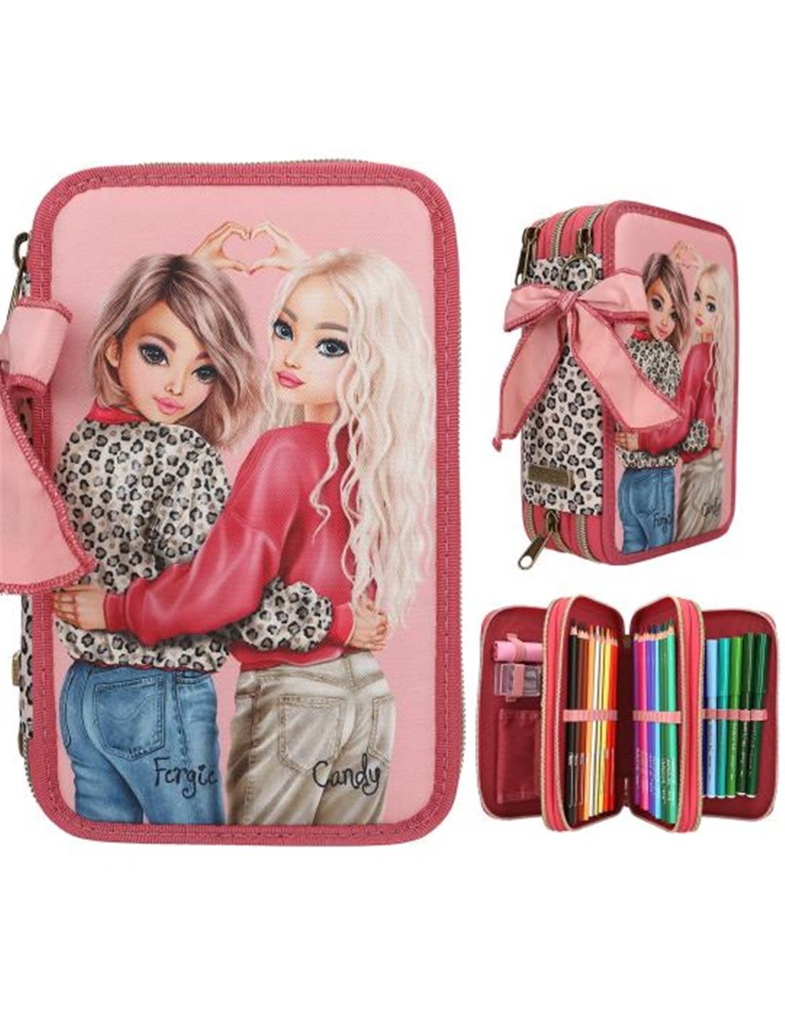 TOP MODEL TOPModel Trousse 3 niveaux LEOHEART