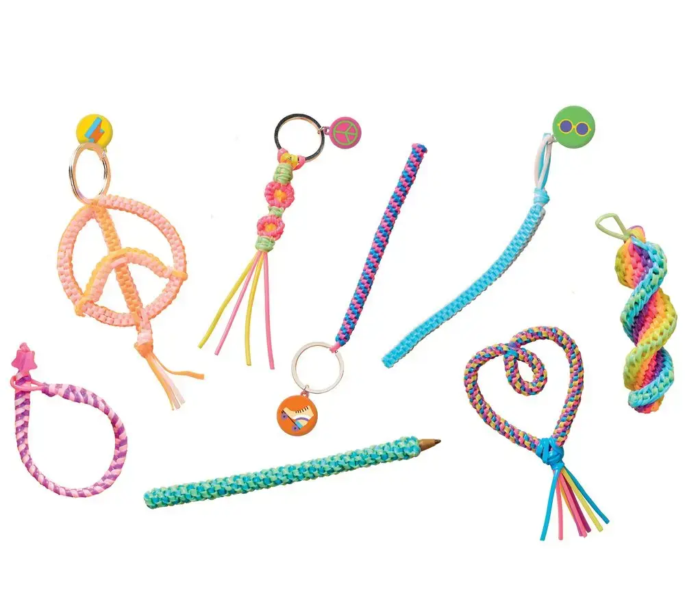 JANOD Scoubidous Peace & Love - 50 Fils  