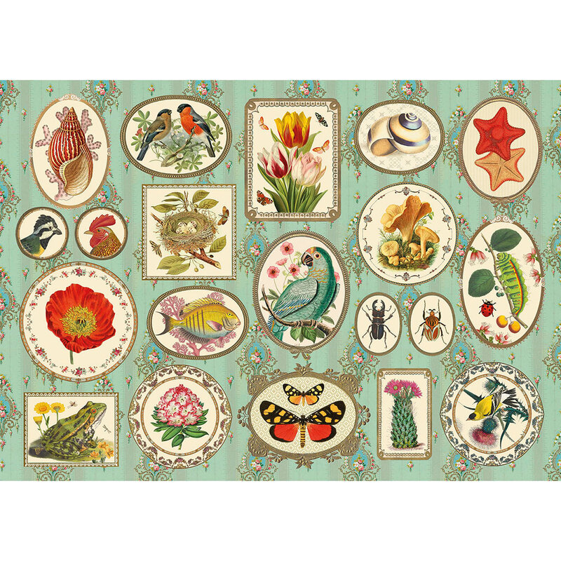 KIUB Gt Puzzle 1000 Pcs 50 X 70 Cm + Pochon - Naturaliste