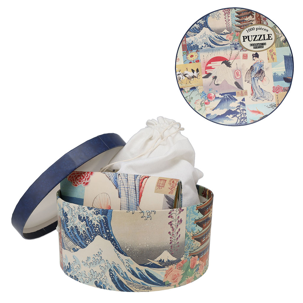 KIUB Gt Puzzle 1000 Pcs 50 X 70 Cm + Pochon - Japon