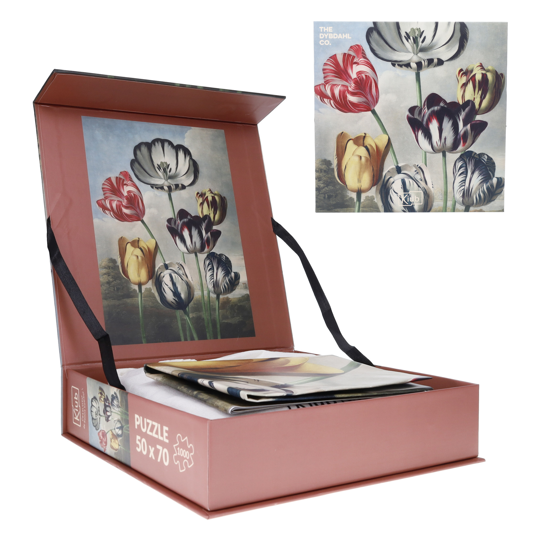 KIUB Puzzle 1000 Pcs + Pochon The Dybdahl V Tulipes
