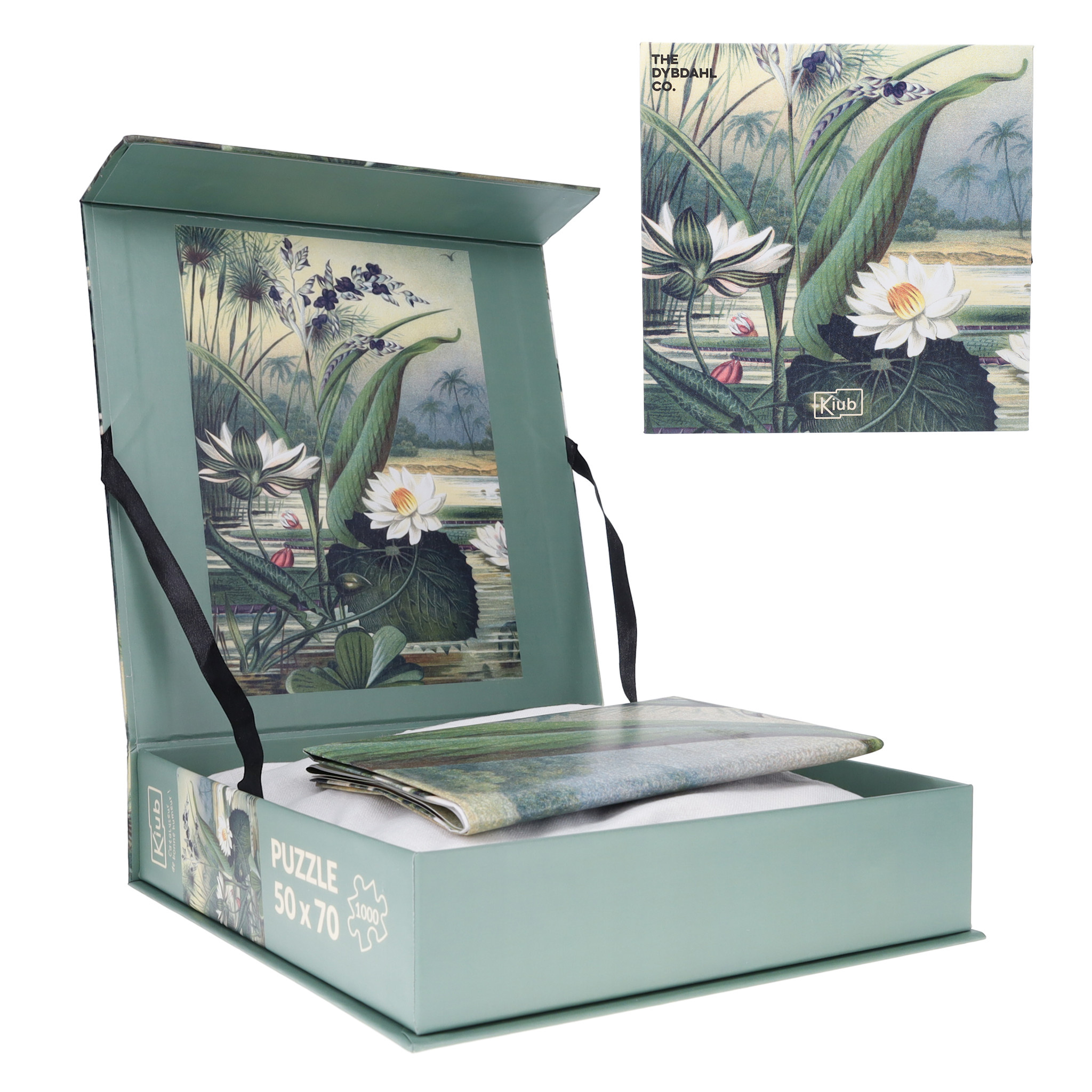 KIUB Puzzle 1000 Pcs + Pochon The Dybdahl V Nenuphars