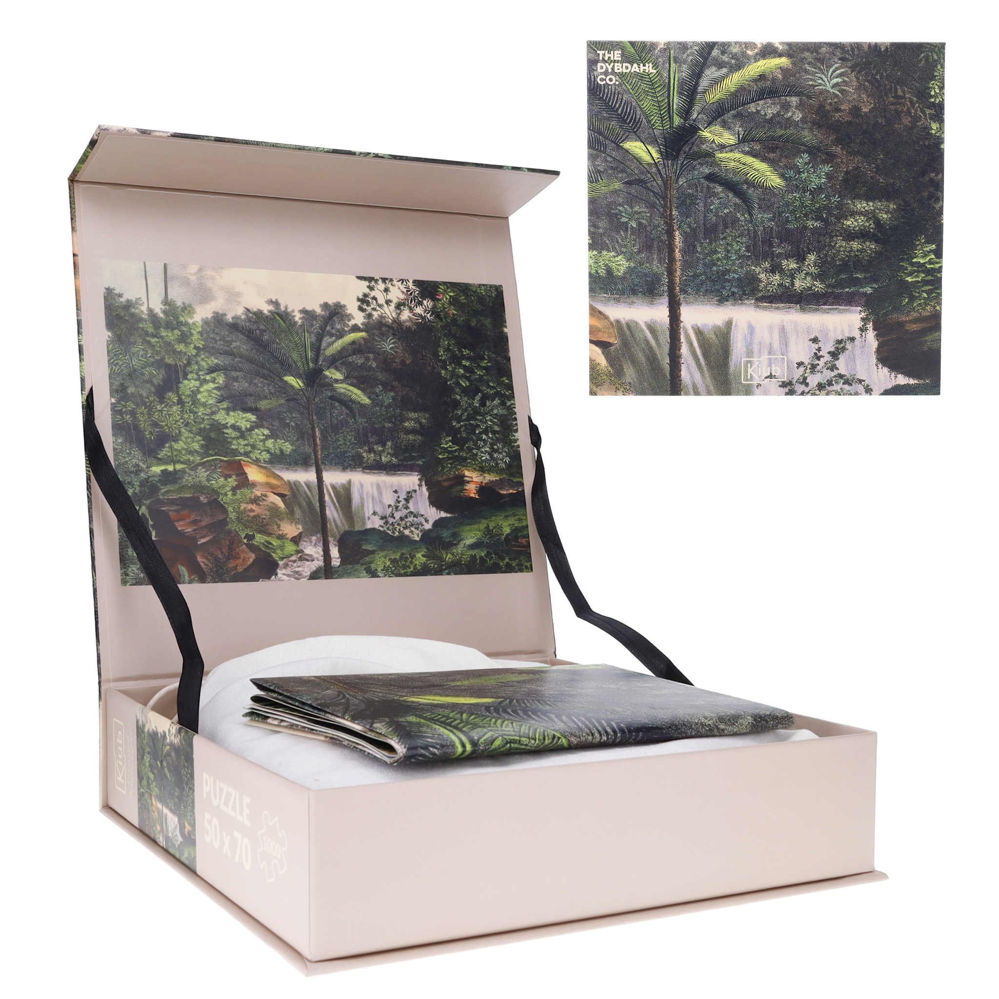 KIUB Puzzle 1000 Pcs + Pochon The Dybdahl H Cascade