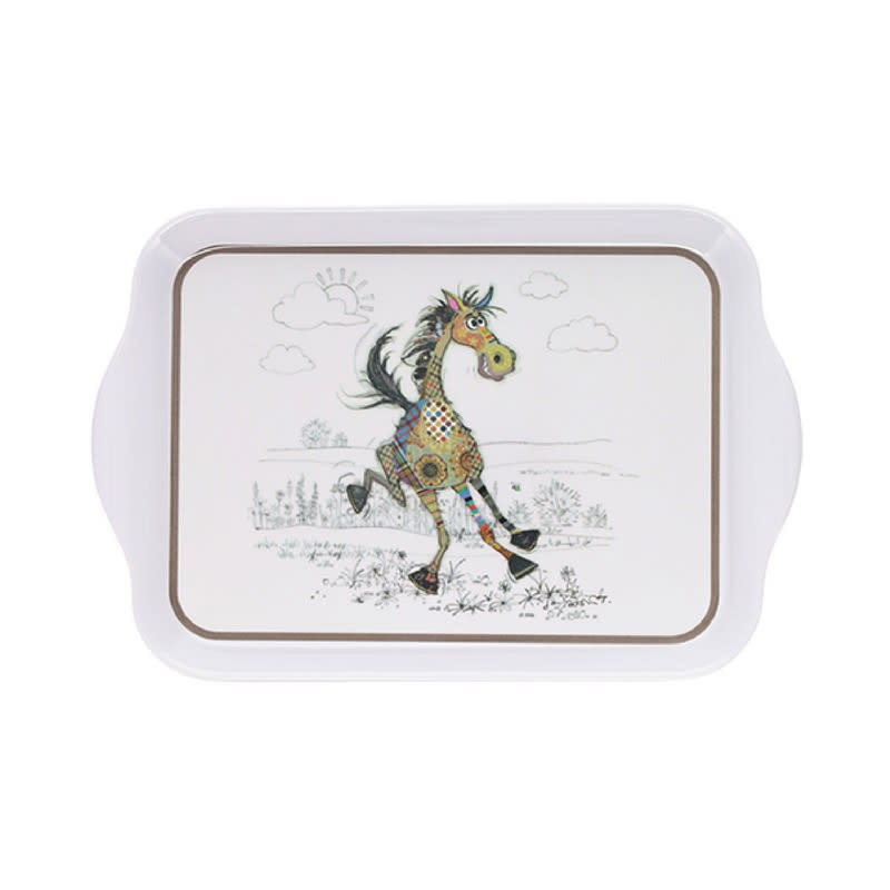 KIUB Plateau Melamine Pm Kook Cheval 21x14cm