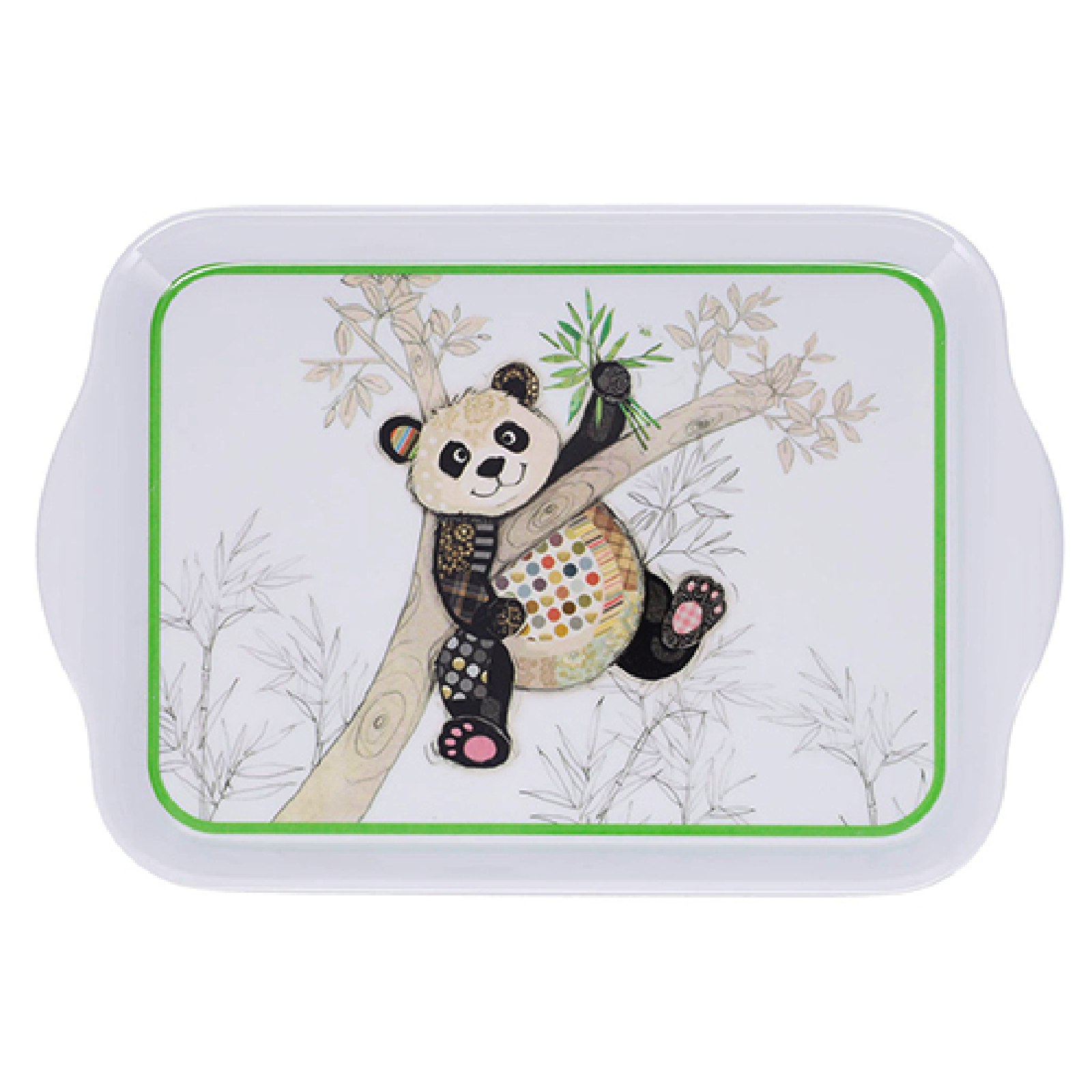 KIUB Plateau Melamine Pm Kook Panda 21x14cm