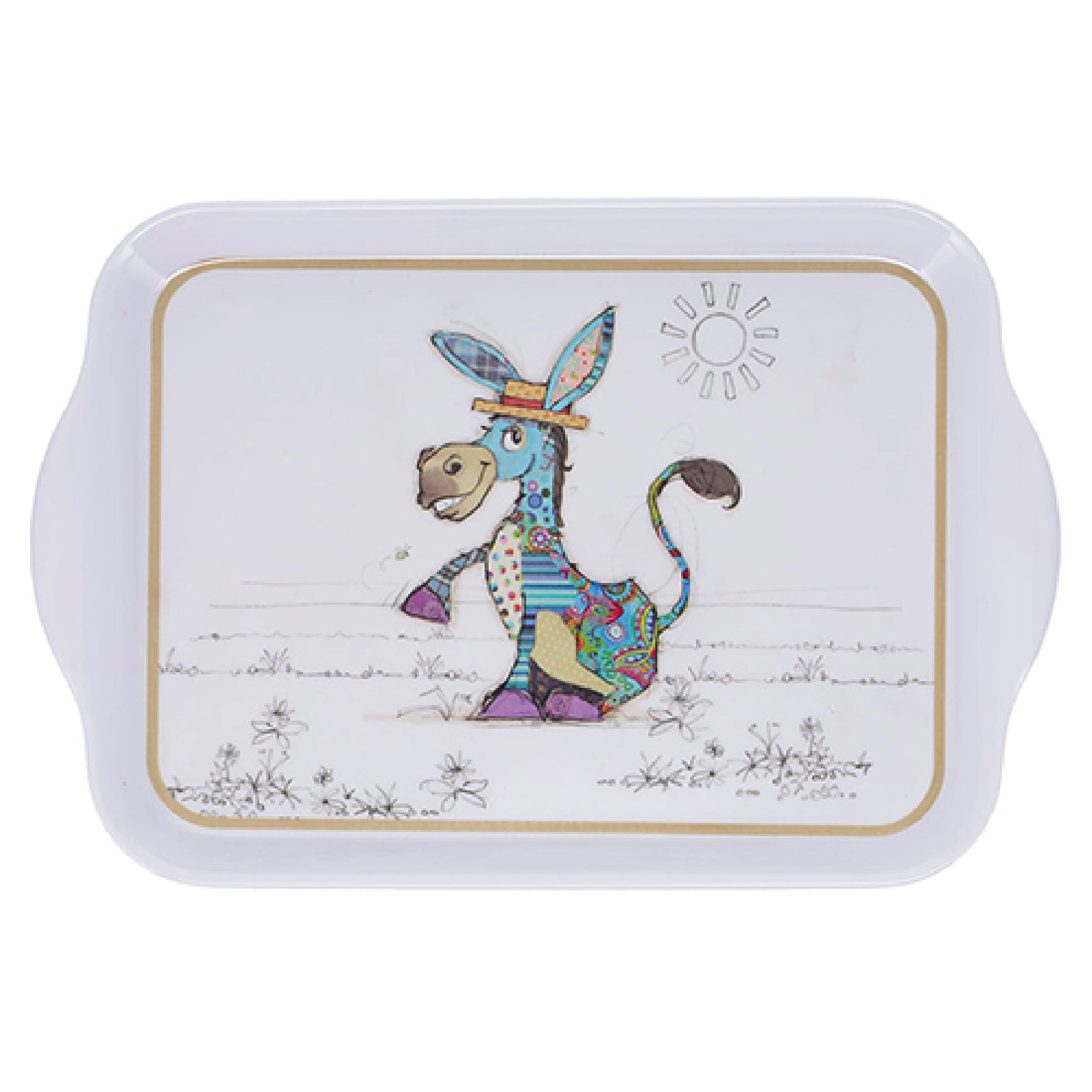 KIUB Plateau Mélamine Pm Kook Ane  21x14cm