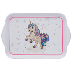 KIUB Plateau Melamine Pm Kook Licorne 21x14cm