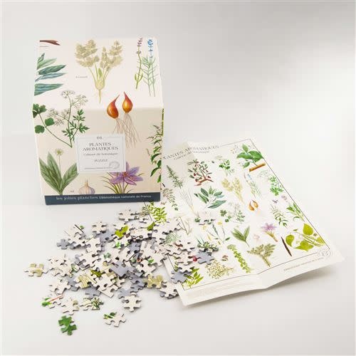 LES JOLIES PLANCHES Puzzle Plantes Aromatiques 1000 Pièces